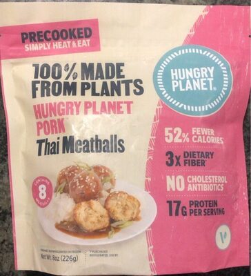 Pork Thai Meatballs, Pork