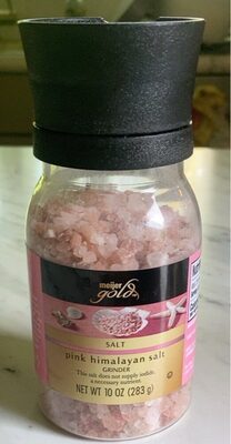 Pink Himalayan Salt Adjustable Grinder, Pink Himalayan Salt