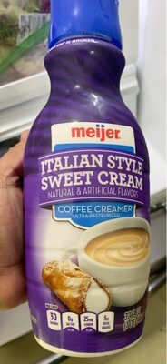 Italian Style Sweet Cream Coffee Creamer, Italian Style Sweet Cream