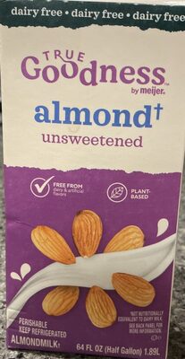 Unsweetened Original Almondmilk, Unsweetened Original