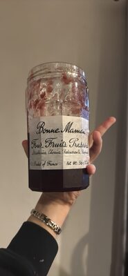 Four Fruits Strawberries, Cherries, Redcurrants, Raspberries Preserves, Four Fruits