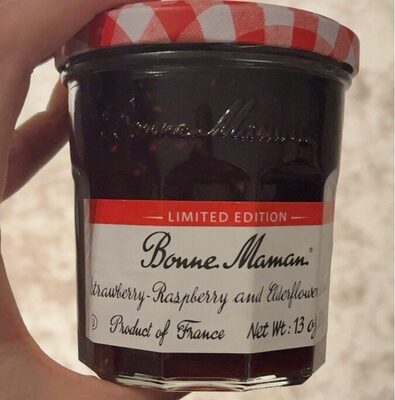 Strawberry Raspberry And Elderflower  Spread, Strawberry; Raspberry