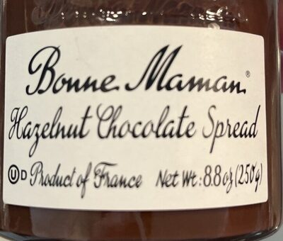 Hazelnut Chocolate Spread, Hazelnut Chocolate