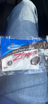 Iced Devil's Food Flavored Cake With Creamy Filling, Iced Devil's Food