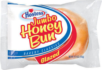 Glazed Jumbo Honey Bun, Glazed