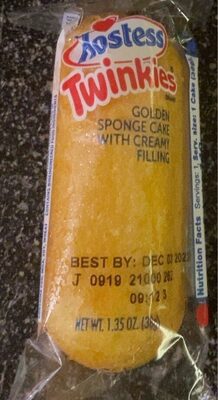 Golden Sponge Cake With Creamy Filling