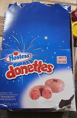Strawberry Flavored Mini Donuts, Strawberry