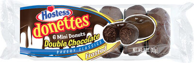 Double Chocolate Mini Donuts, Double Chocolate