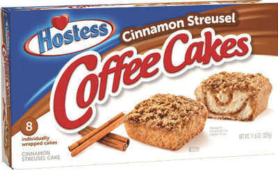Cinnamon Streusel Coffee Cakes, Cinnamon Streusel