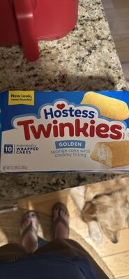 Golden Sponge Cake With Creamy Filling, Golden