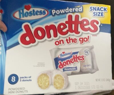Powdered Mini Donuts, Powdered