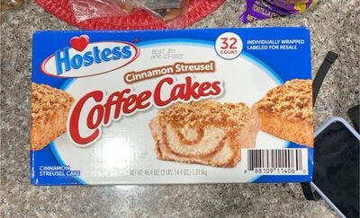 Cinnamon Streusel Coffee Cakes, Cinnamon Streusel