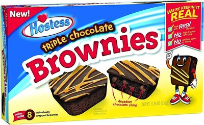 Triple Chocolate Brownies, Triple Chocolate