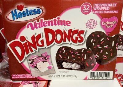 Valentine Chocolate Cake With Creamy Filling, Valentine
