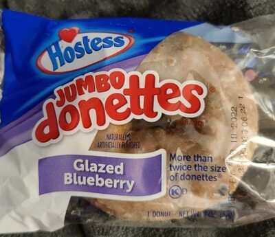 Glazed Blueberry Flavored Donut, Glazed Blueberry