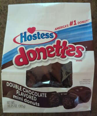 Double Chocolate Flavored Mini Donuts, Double Chocolate