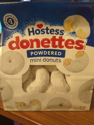 Powdered Mini Donuts, Powdered