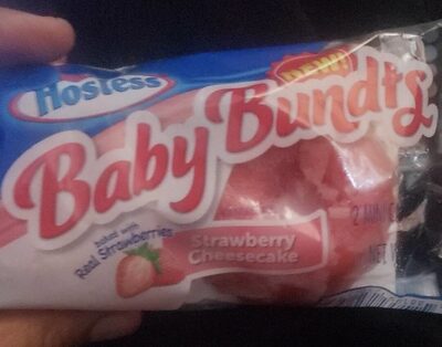 Strawberry Cheesecake Baby Bundts Mini Cakes With Icing, Strawberry Cheesecake