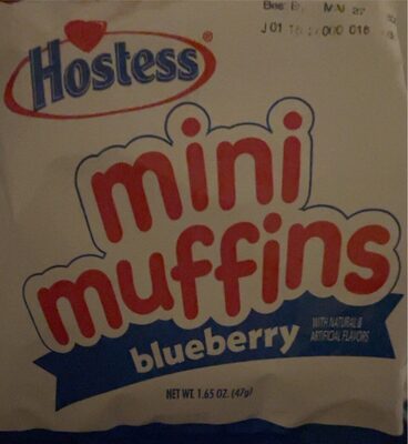 Blueberry Mini Muffins, Blueberry