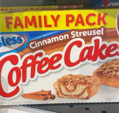 Cinnamon Streusel Coffee Cakes, Cinnamon Streusel