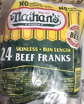 Beef Franks, Beef