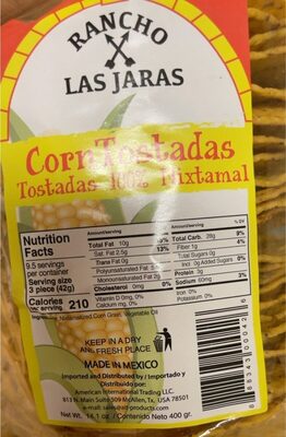 Corn Tostadas, Corn
