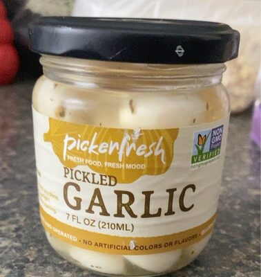 Pickerfresh Pickled Garlic, 7 Fl Oz