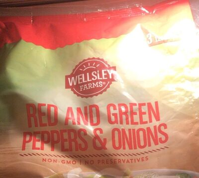 Red And Green Peppers & Onions, Red And Green