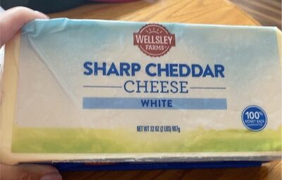 White Sharp Cheddar Cheese, White Sharp Cheddar