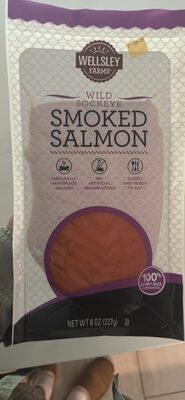 Smoked Wild Sockeye Salmon, Smoked