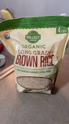 Brown Organic Long Grain Rice, Brown