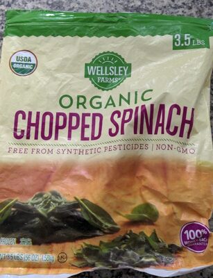 Organic Chopped Spinach