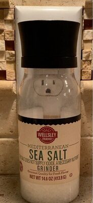 Mediterranean Sea Salt Grinder, Mediterranean