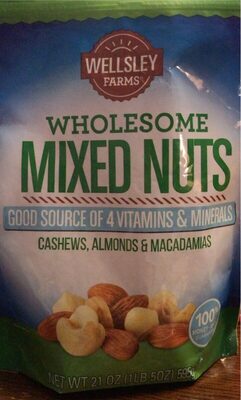 Wholesome Cashews, Almonds & Macadamias Mixed Nuts, Wholesome