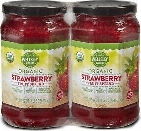 Strawberry Organic Fruit Spread, Strawberry