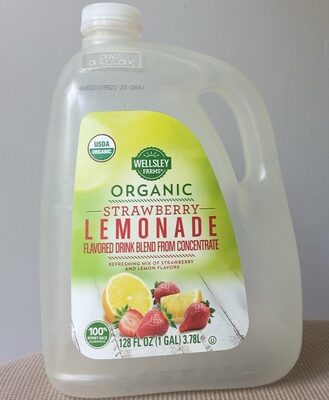Strawberry Lemonade Organic Drink Blend, Strawberry Lemonade