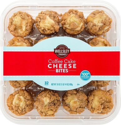 Coffee Cake Cheese Bites, Coffee Cake