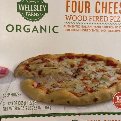 Four Cheese Organic Wood Fired Pizza, Four Cheese