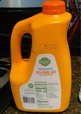 Orange Organic Juice, Orange