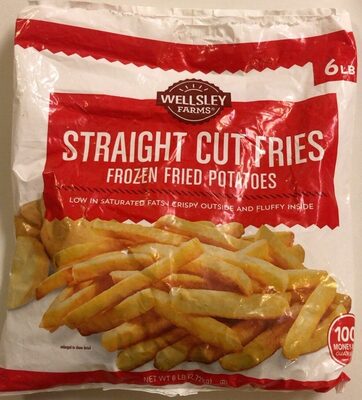 Straight Cut Fries Frozen Fried Potatoes, Straight Cut Fries