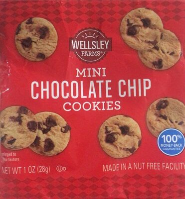 Chocolate Chip Mini Cookies, Chocolate Chip