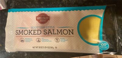 Smoked Scottish Style Sliced Salmon, Smoked Scottish Style