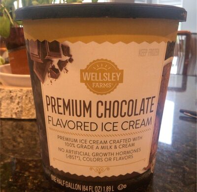 Chocolate Flavored Premium Ice Cream, Chocolate