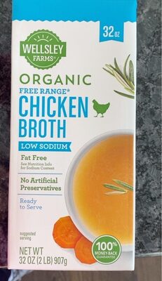 Chicken Organic Low Sodium Broth, Chicken