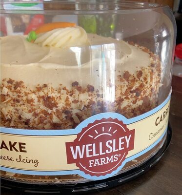 Carrot Cinnamon Cream Cheese Icing Cake, Carrot