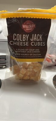 Colby Jack A Blend Of Colby And Monterey Jack Cheeses Cubes, Colby Jack