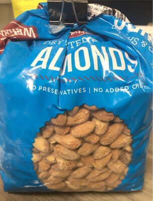 Dry Roasted & Salted Almonds, Dry Roasted & Salted