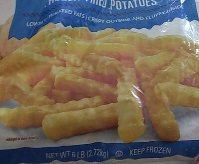 Crinkle Cut Fries Frozen Fried Potatoes, Crinkle Cut Fries