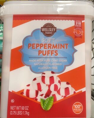 Soft Peppermint Puffs Candy, Soft Peppermint Puffs