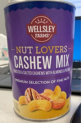 Nut Lovers Roasted & Salted Cashews Mix With Almonds & Pecans, Nut Lovers